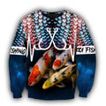 Koi Fishing Huk up 3D all over printing shirts for men and women TR110202 - Amaze Style™-Apparel