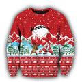 HC Christmas Santa Fishing YOLO - Red TR131101 - Amaze Style™-Apparel