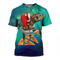 3D All Over Printed Santa Shirts and Shorts-Apparel-6teenth World-T-Shirt-S-Vibe Cosy™