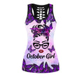 October Girl Butterflies Combo Legging Tank