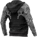 Viking Hoodie The Raven of Odin Tattoo - Amaze Style™-Apparel