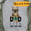 Personalized T-shirt Best Dad Ever Just Ask Dog Tee Father's Day