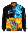 Fish reaper - Crappie on fire all over printed shirts for men and women HC5507 - Amaze Style™-Apparel