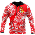 Polynesian Tonga Youthful Dynamic Style White Color Hoodie-ML-Apparel-ML-Hoodie-S-Vibe Cosy™