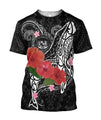 Amazing Humpback Whale with Hibiscus Hoodie-ML-Apparel-ML-T-Shirt-S-Vibe Cosy™