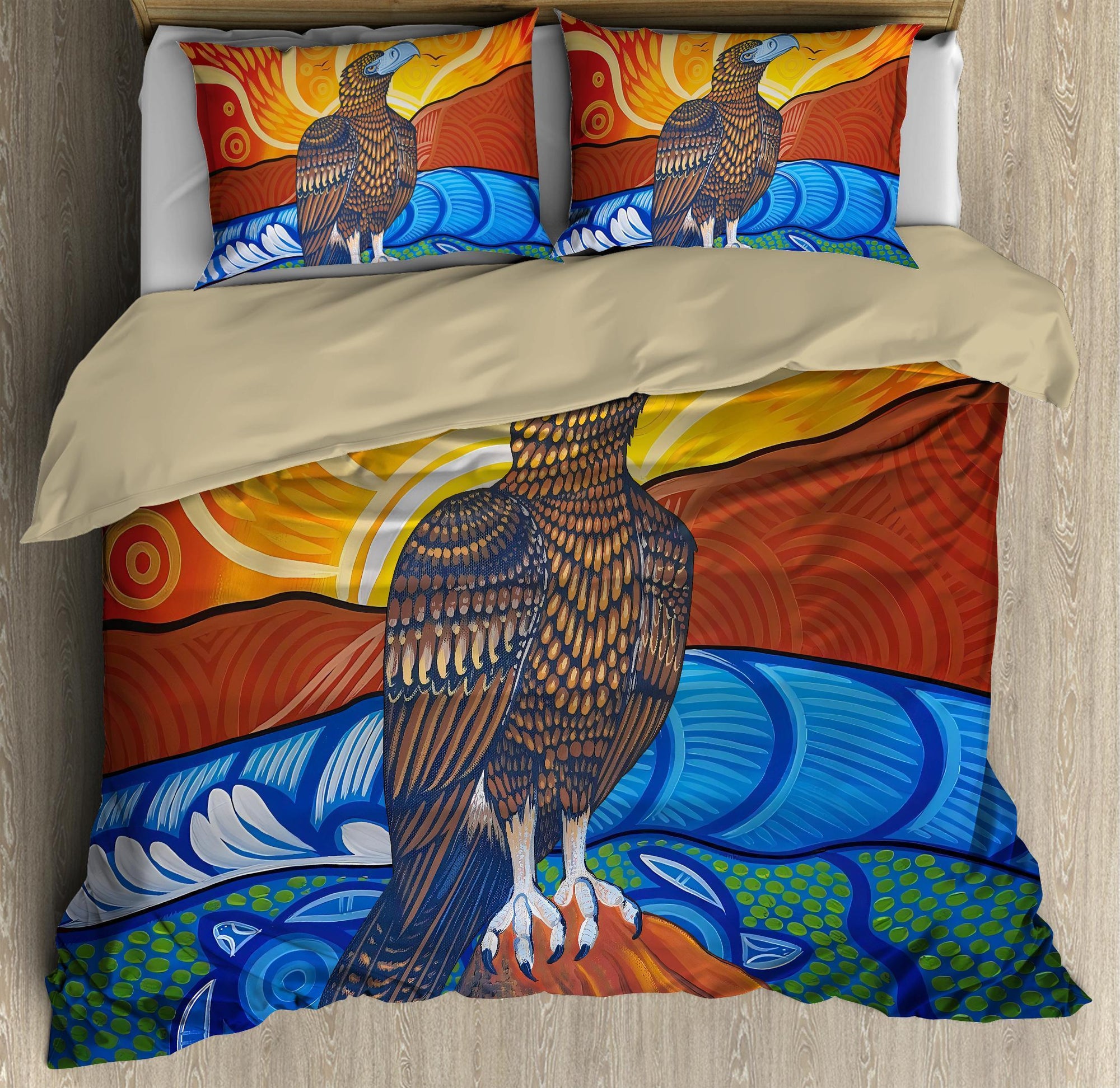 Africa Eagle Bedding Set-ML-ML-US Twin-Vibe Cosy™