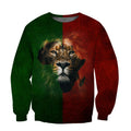 African Lion Power Hoodie