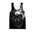 Wolf Spirit Tattoo 3D Over Printed Hoodie for Men and Women-ML