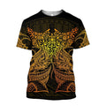 Amazing Polynesian Ray Tattoo Hoodie for Men and Women