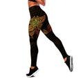 Amazing Polynesian Ray Tattoo Legging & Tank top