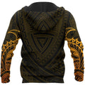 Amazing Polynesian Ray Tattoo Hoodie for Men and Women