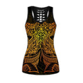 Amazing Polynesian Ray Tattoo Legging & Tank top