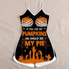 Pumpkins For Halloween 3D Romper For Women TN21092003