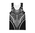 Amazing Polynesian Pattern Hoodie for Men and Women ML