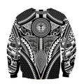 Amazing Polynesian Pattern Hoodie for Men and Women ML