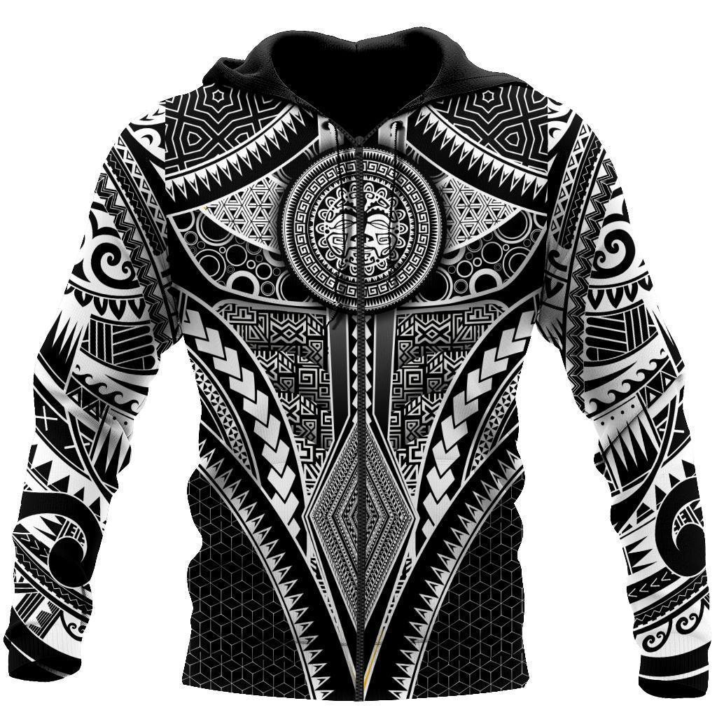 Amazing Polynesian Pattern Hoodie for Men and Women ML