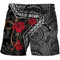 Amazing Polynesian Red Tattoo II Customize 3D All Over Printed Shirts For Men And Women