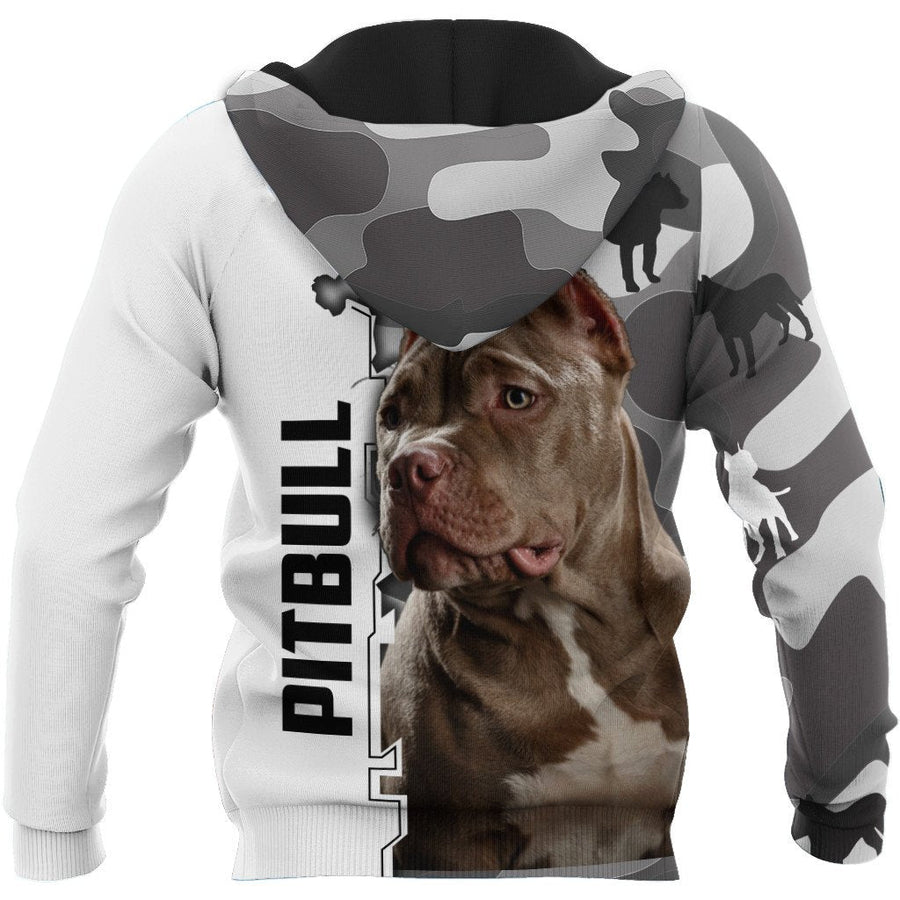 Pitbull dog 3D All Over Printed Unisex PL