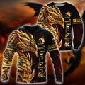 Dragon King 3D All Over Printed Unisex Shirts