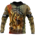 Dinosaur T-rex Skin 3D all over printed shirts